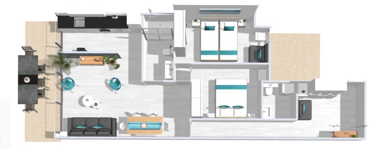 Roses Apartments - Marivent ภายนอก รูปภาพ
